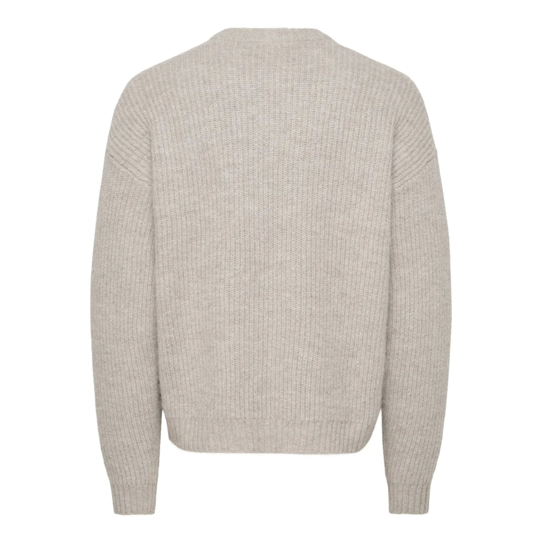 Pull Only & Sons ONSBOB DS LS Crew Knit Silver Lining