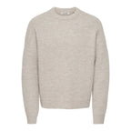 Pull Only & Sons ONSBOB DS LS Crew Knit Silver Lining