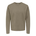 Pull Only & Sons Onscooper Relax 12 Crew Knit Walnut