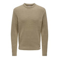 Pull Only & Sons Onsfergal Life Reg 7 Rib Crew Knit