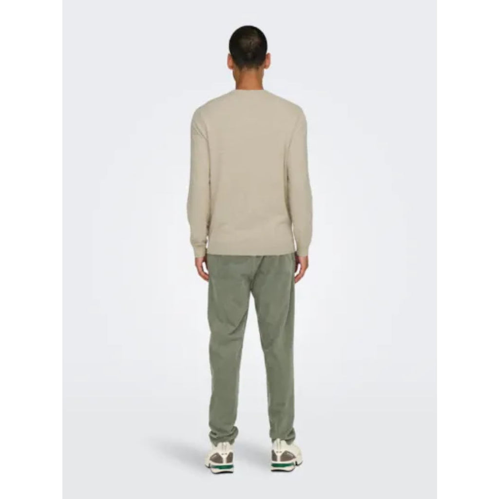 Pull Only & Sons Onsloui Reg 12 Oatmeal Melange - Jack Jones