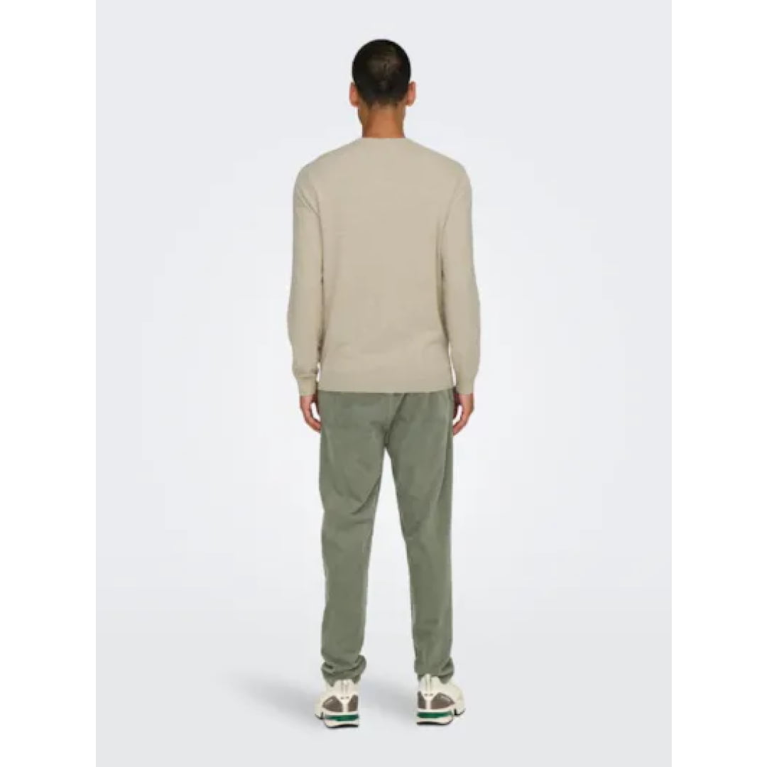 Pull Only & Sons Onsloui Reg 12 Oatmeal Melange - Jack Jones