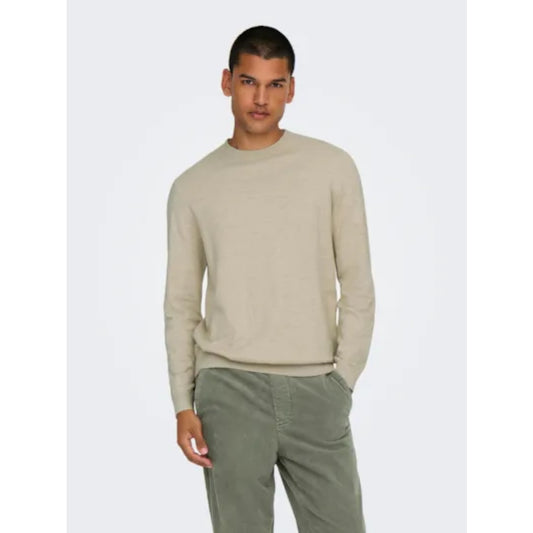 Pull Only & Sons Onsloui Reg 12 Oatmeal Melange - Jack Jones