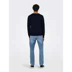 Pull Only & Sons Onswyler Life Reg 14 Crew Knit Dark Navy