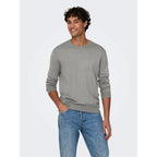 Pull Only & Sons Onswyler Life Reg 14 Crew Knit Gray