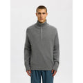 Pull Selected SLHCALLE Relaxed Cashmere Blend Half Zip