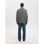 Pull Selected SLHCALLE Relaxed Cashmere Blend Half Zip