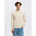 Pull Selected SLHRAI LS Crew Neck Oatmeal Melange - Slhrai