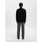 Pull Selected SLMDANE LS Knit Structure Full Zip Black