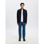 Pull Selected SLMDANE LS Knit Structure Full Zip Sky