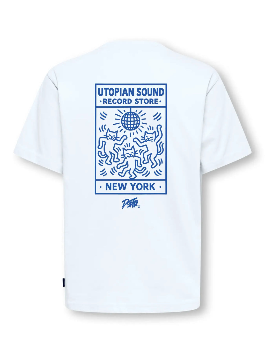 T-shirt Only & Sons OSJFRED Worldwide RLX Bright White