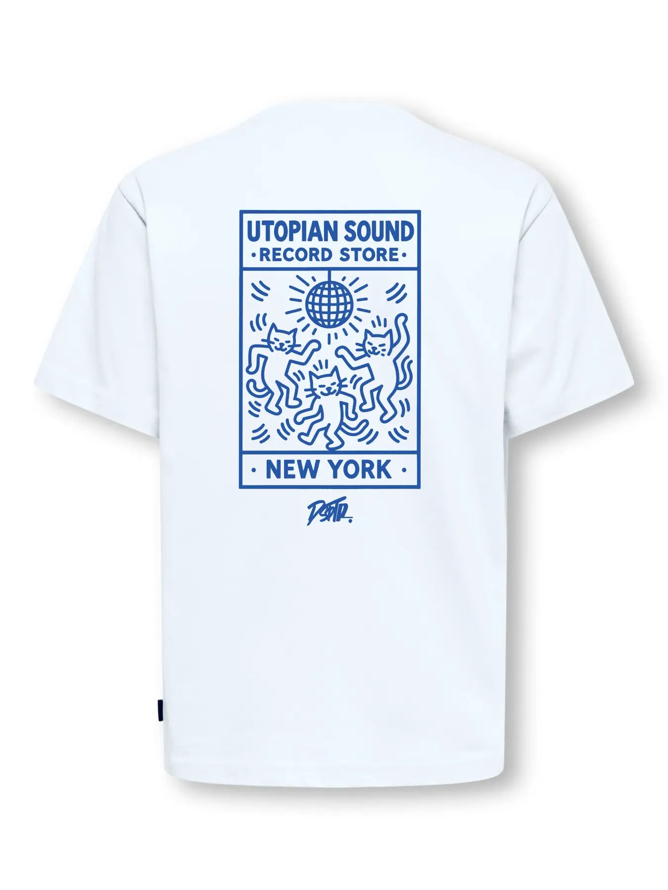 T-shirt Only & Sons OSJFRED Worldwide RLX Bright White