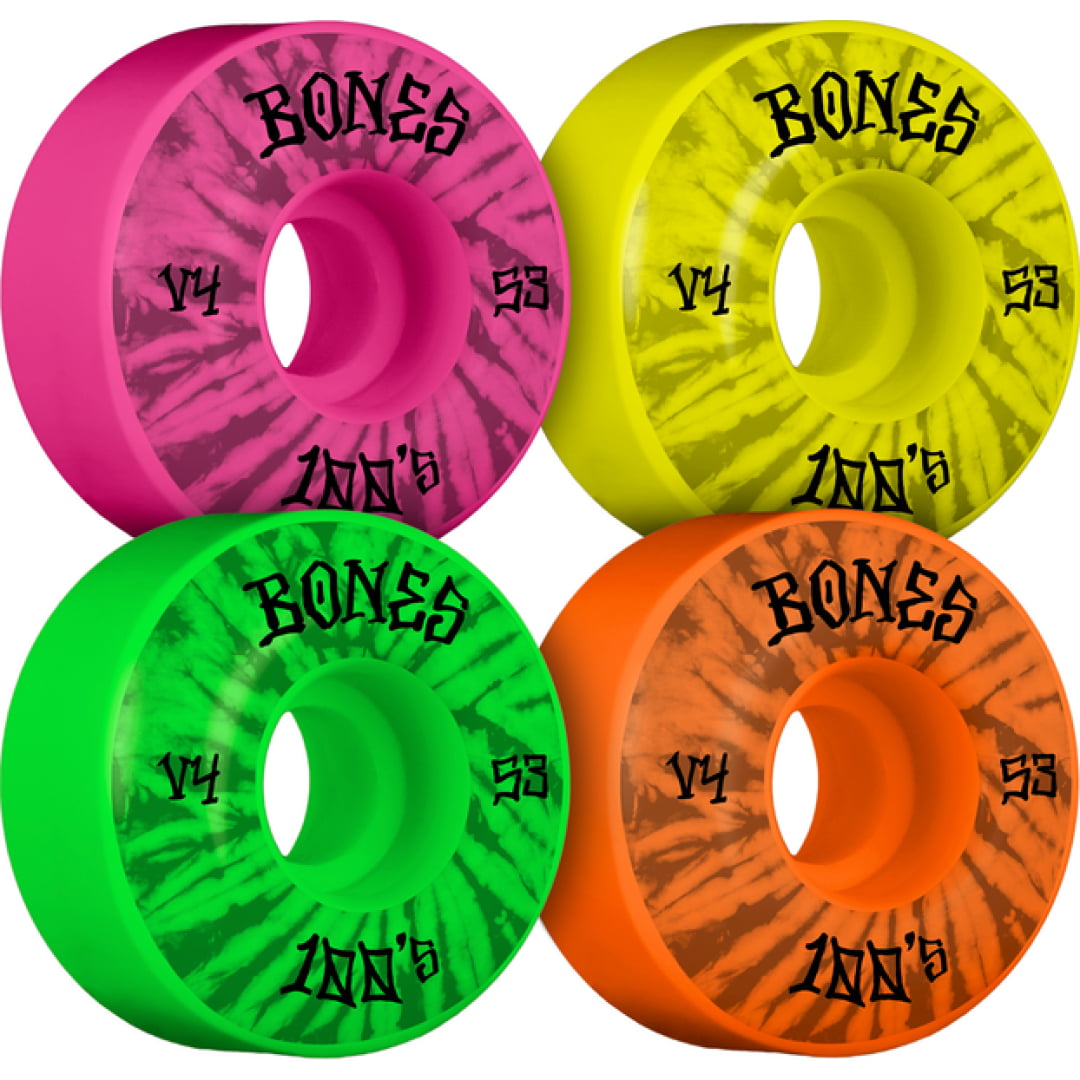 Roues Bones 100’S 53mm V4 Party Pack 5# Assorted