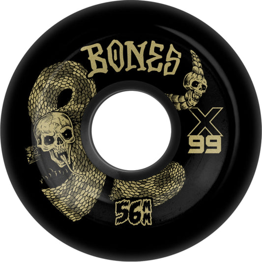 Roues Bones XF 56MM V6 99A Death Venom Black Wide - Xf 56mm