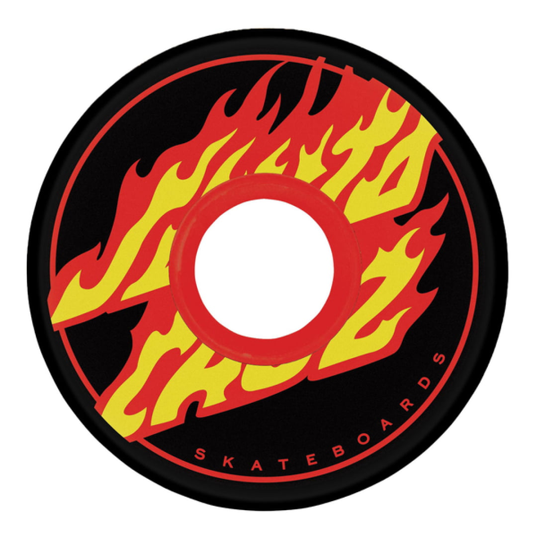 Roues Santa Cruz OJ WHEELS 55MM 78A Flame Dot Mini Super