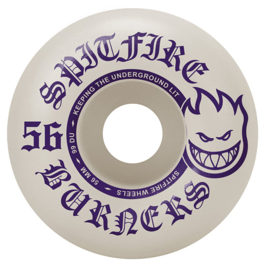 Roues Spitfire 56MM 99D Burner Purple - 56mm 99d