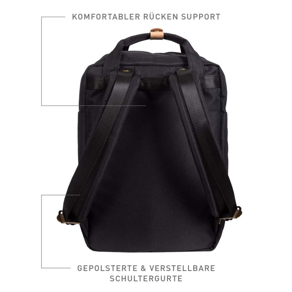 Sac à Dos Doughnut Macaroon Reborn Series Black