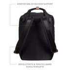 Sac à Dos Doughnut Macaroon Reborn Series Black