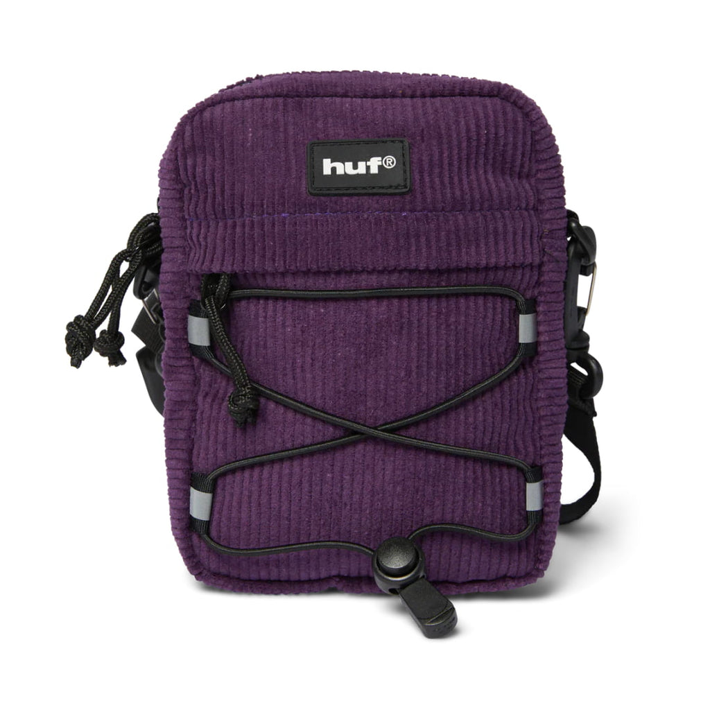 Sacoche HUF Corduroy Bowery Side Dark Berry - Unique / Huf
