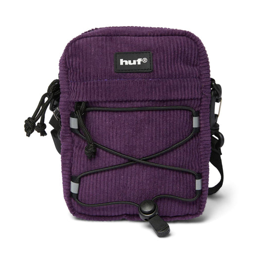 Sacoche HUF Corduroy Bowery Side Dark Berry - Unique / Huf