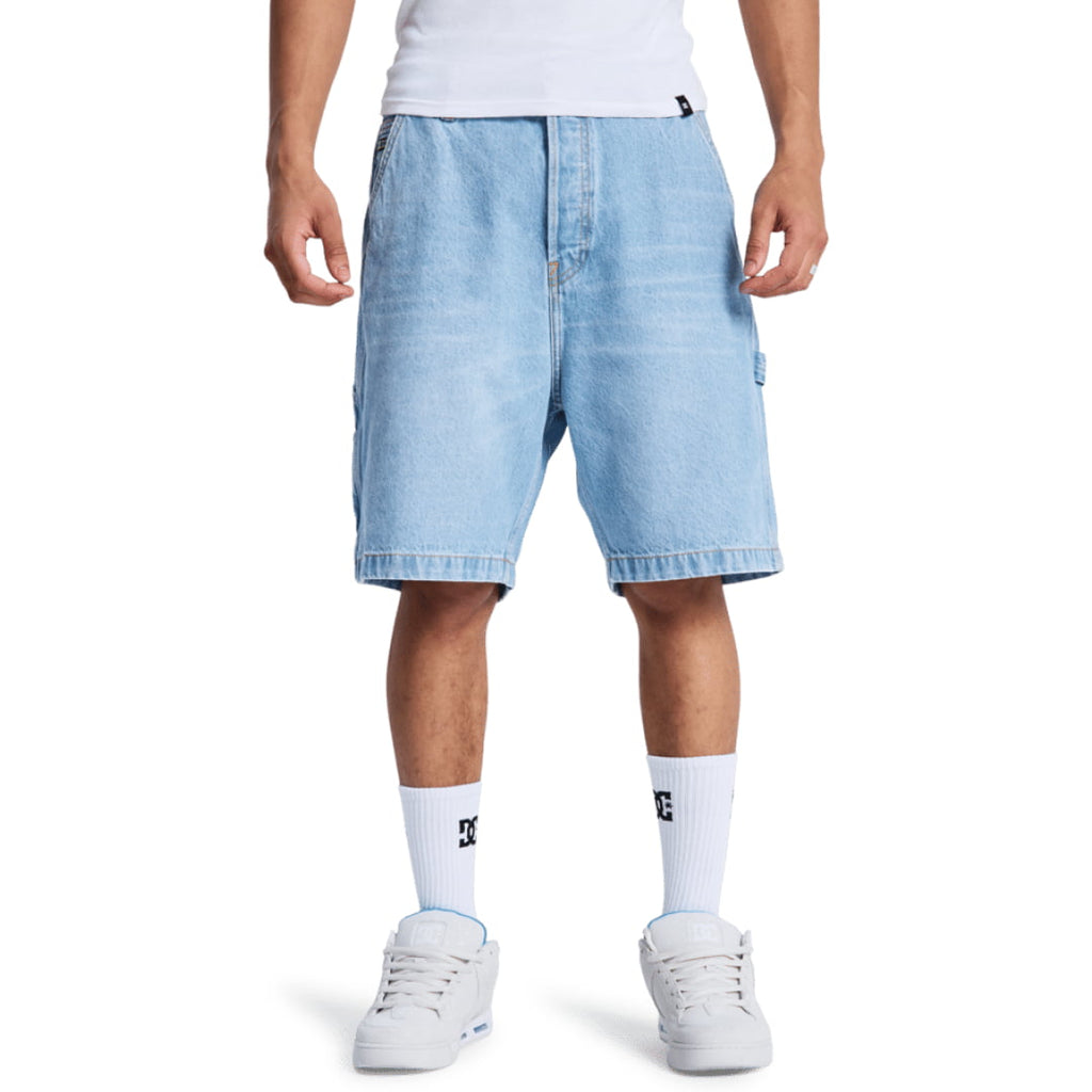 Short DCShoes Baggy Denim Carpenter Indigo Light - Dcshoes