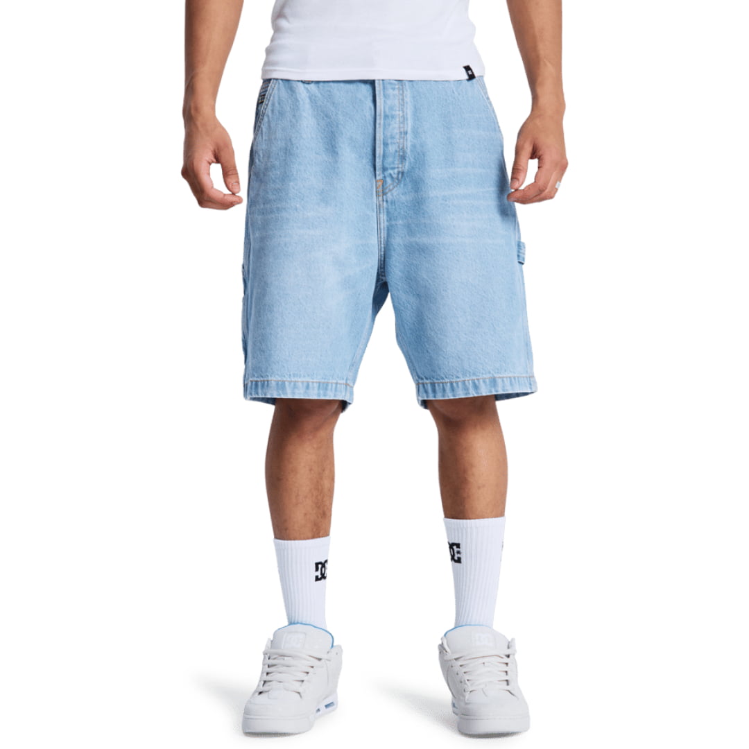 Short DCShoes Baggy Denim Carpenter Indigo Light - Dcshoes