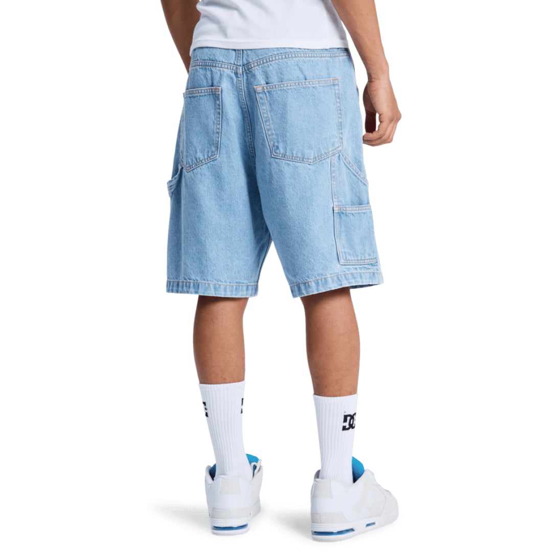 Short DCShoes Baggy Denim Carpenter Indigo Light - Dcshoes