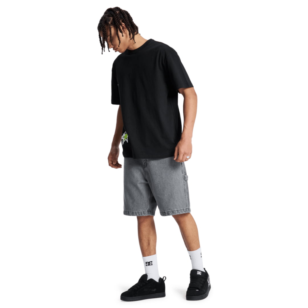 Short DCShoes Baggy Denim Carpenter Medium Grey - Dcshoes