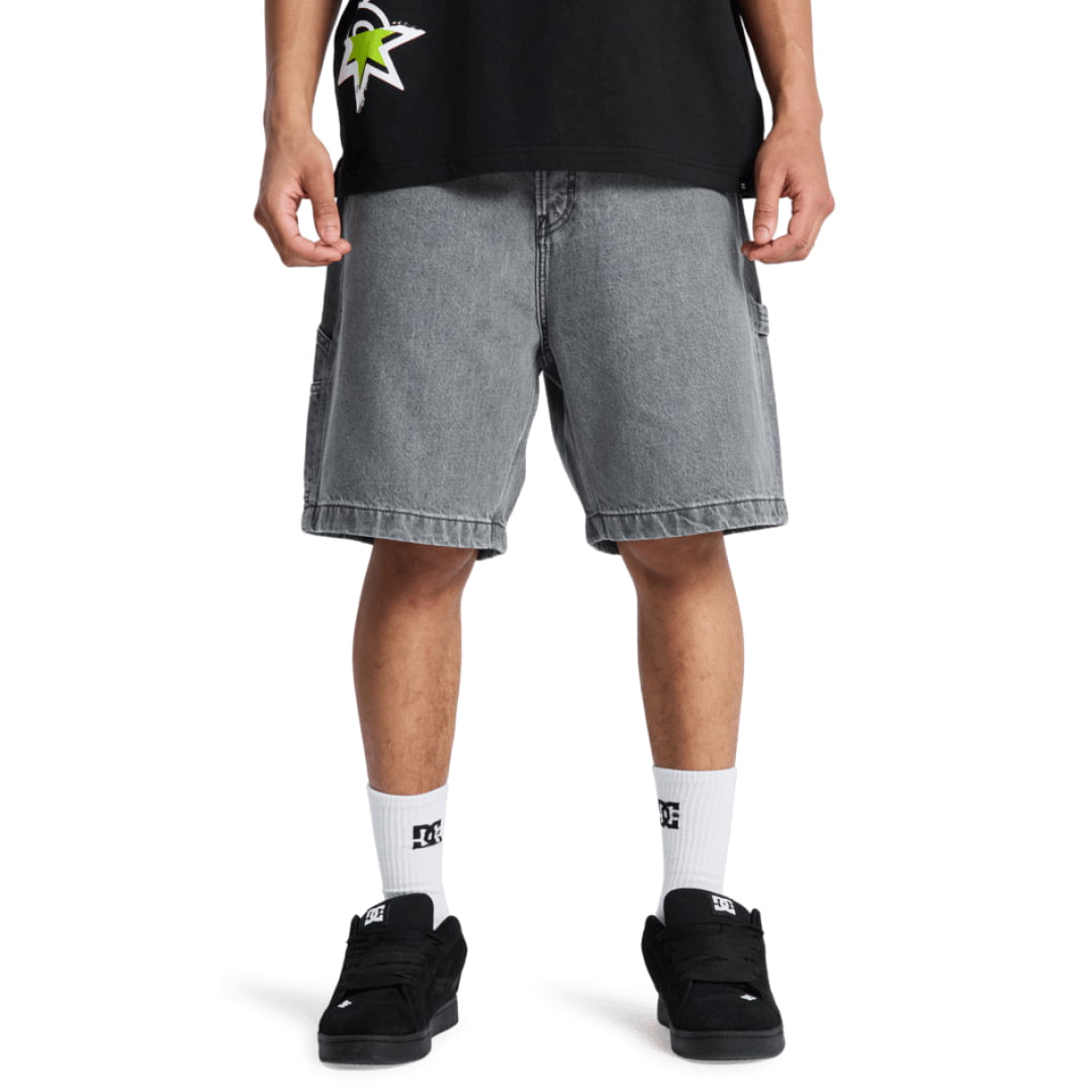 Short DCShoes Baggy Denim Carpenter Medium Grey - Dcshoes