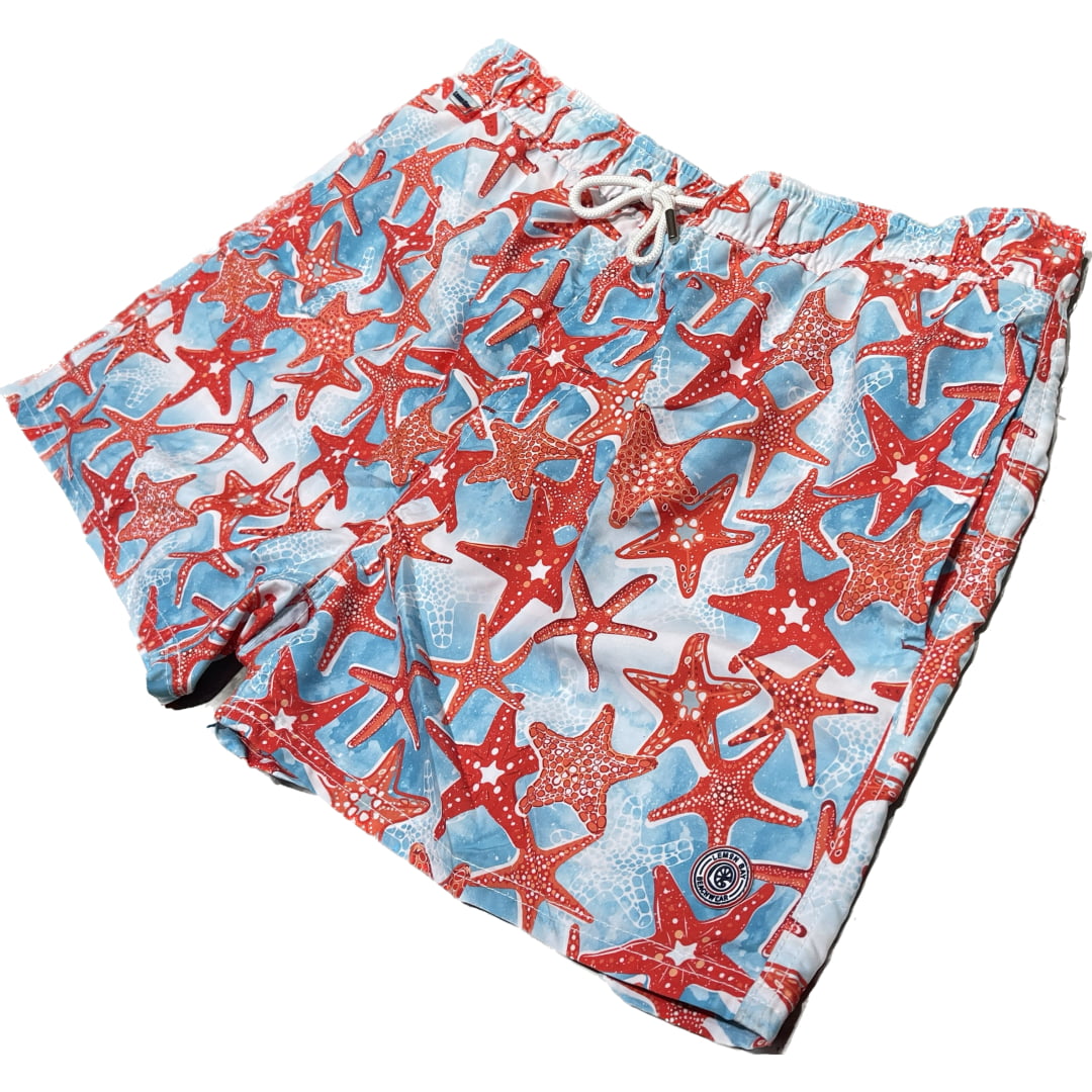 Short de Bain LemonBay Starfish Bleu - De Lemonbay Dayton