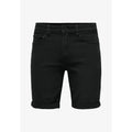 Short en Jeans Only & Sons Onsply Washed Black - En