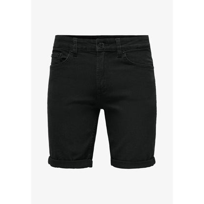 Short en Jeans Only & Sons Onsply Washed Black - En
