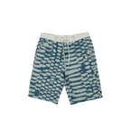 Short Hunger Cobra Denim Antique White Navy Blue