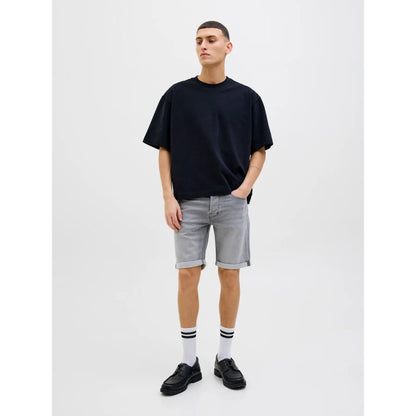Short Jack & Jones JJIRICK JJICON GE 063 Grey Denim