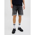 Short Jack & Jones JJIRICK JJICON IK GE 062 Black Denim