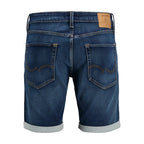 Short Jack & Jones JJIRICK JJICON IK GE132 Blue Denim