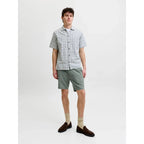 Short Jack & Jones JPSTACE Summer Linen Blend Reg Agave