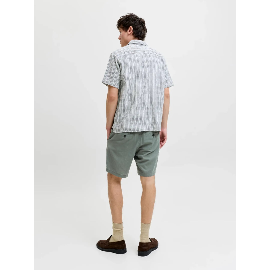 Short Jack & Jones JPSTACE Summer Linen Blend Reg Agave