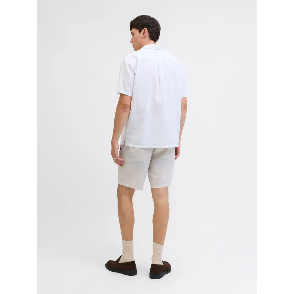 Short Jack & Jones JPSTACE Summer Linen Blend Reg Faded