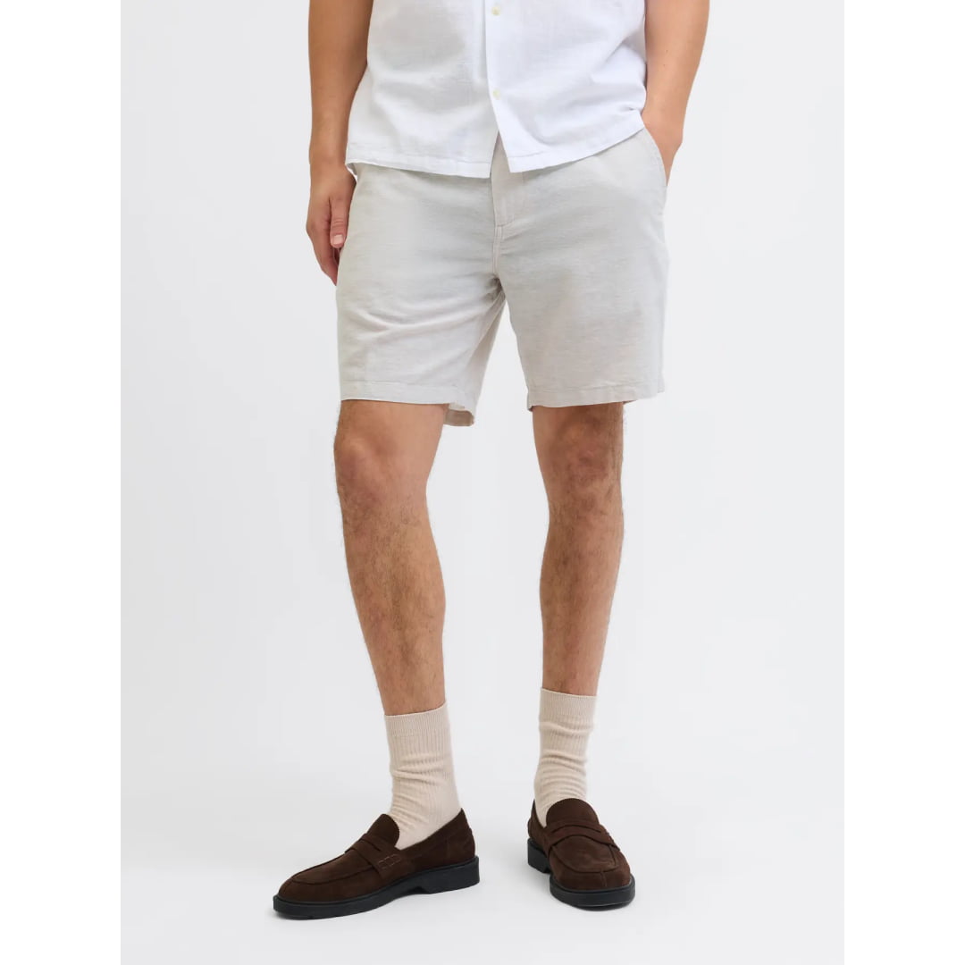 Short Jack & Jones JPSTACE Summer Linen Blend Reg Faded