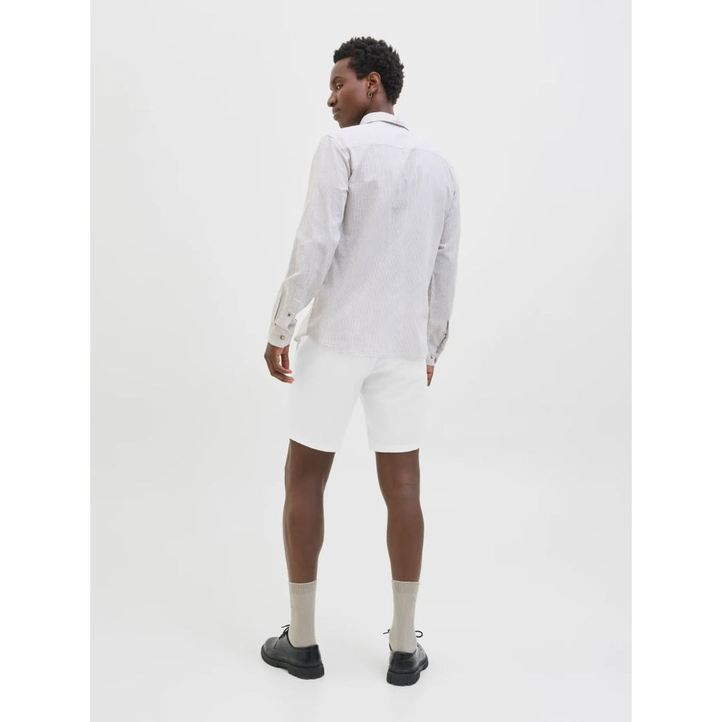 Short Jack & Jones JPSTACE Summer Linen Blend Reg Faded