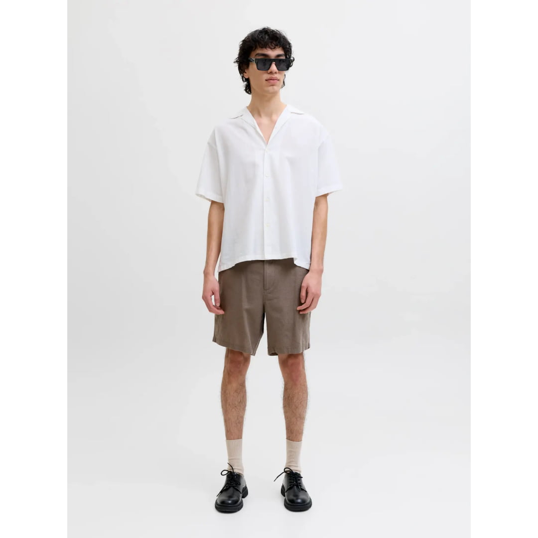 Short Jack & Jones JPSTACE Summer Linen Blend Reg Falcon