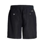 Short Jack & Jones JPSTBILL Lawrence Linen Reg Black