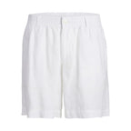 Short Jack & Jones JPSTBILL Lawrence Linen Reg Bright White