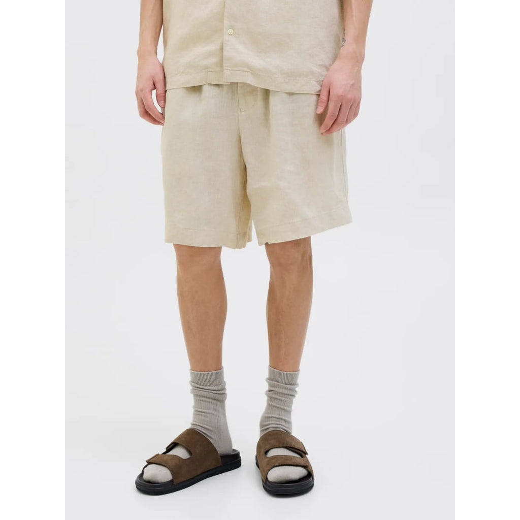 Short Jack & Jones JPSTBILL Lawrence Linen Reg Silver
