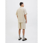 Short Jack & Jones JPSTBILL Lawrence Linen Reg Silver
