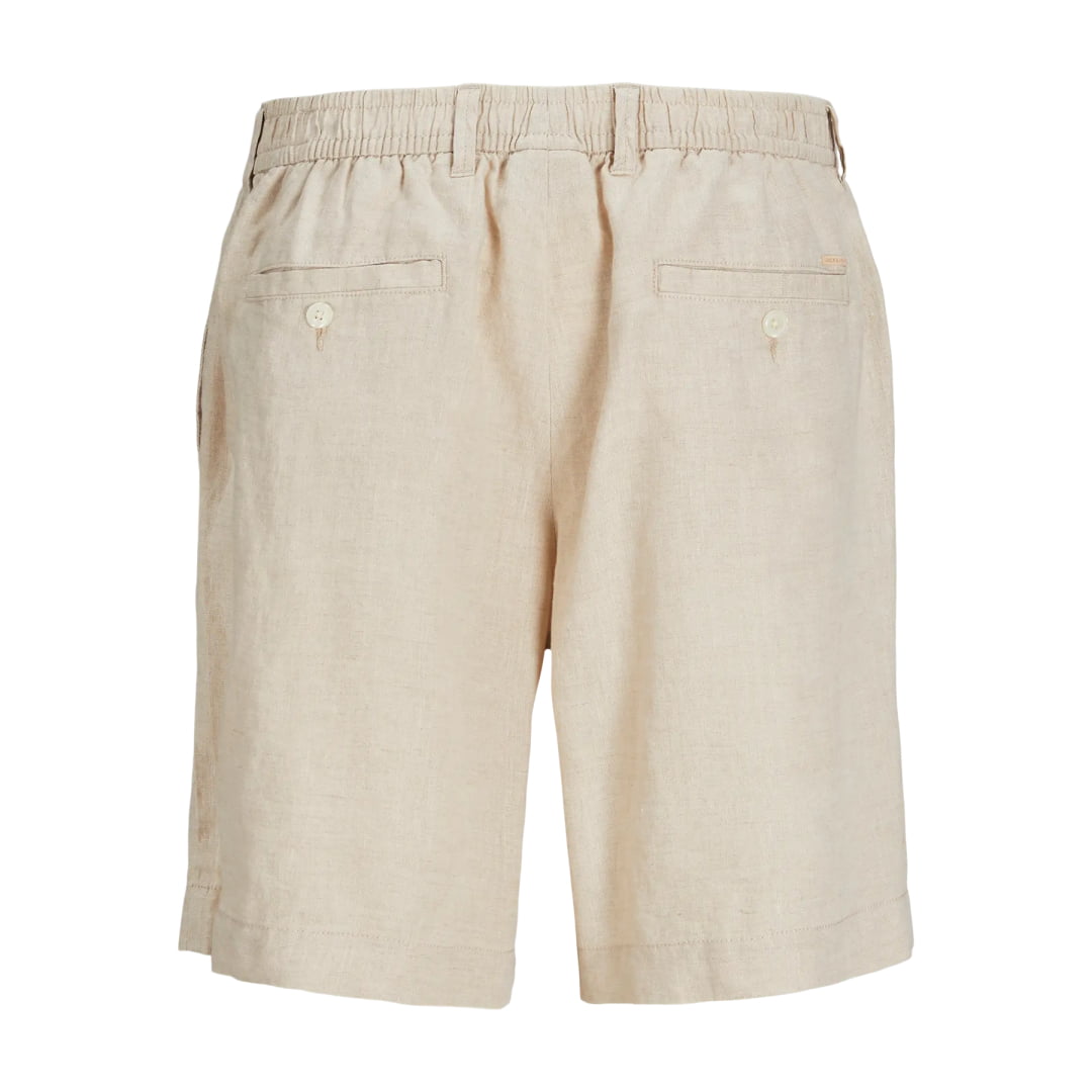 Short Jack & Jones JPSTBILL Lawrence Linen Reg Silver
