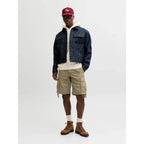Short Jack & Jones JPSTCOLE Frank Cargo Mid Olive Night
