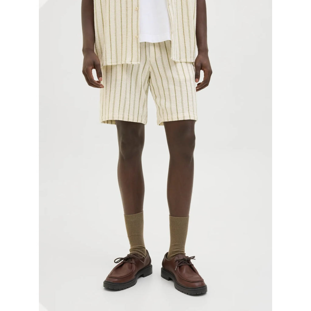 Short Jack & Jones JPSTJAIDEN Coba Stripe Jog Cedar