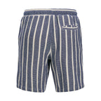 Short Jack & Jones JPSTJAIDEN Coba Stripe Jog Ocean Cavern